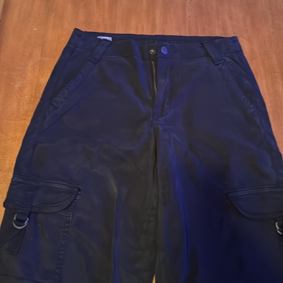 American Eagle cargo low rise wide leg size 0 short - Picture 2 of 9